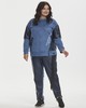 А733/1 Комплект комбинированный Ребекка замша + кожа джинса